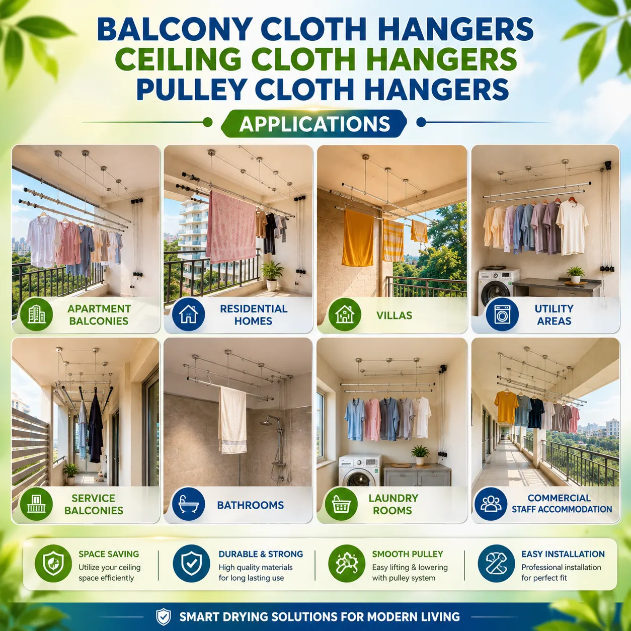 Balcony Cloth Hangers